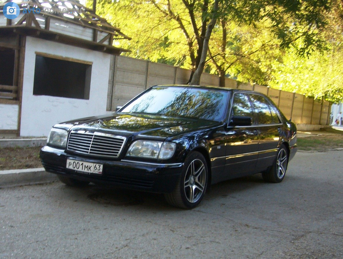 р 001 мк 63, Mercedes-Benz S-Klasse 5th gen Sedan (W140/V140), 1991–1998