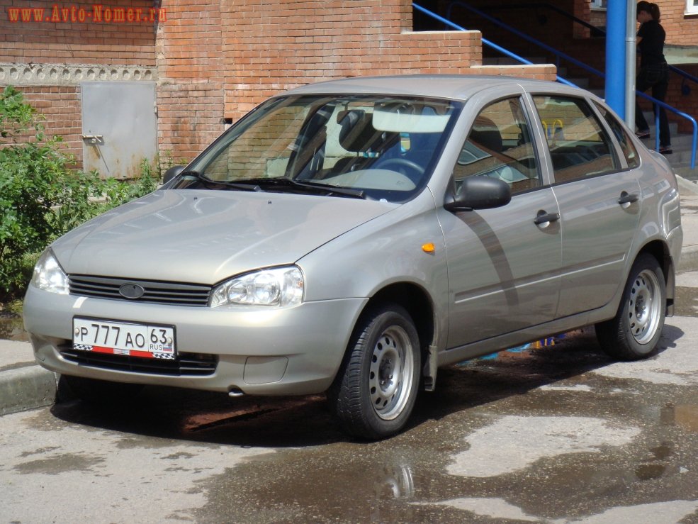 р 777 ао 63, Lada (VAZ) 1118 Kalina 