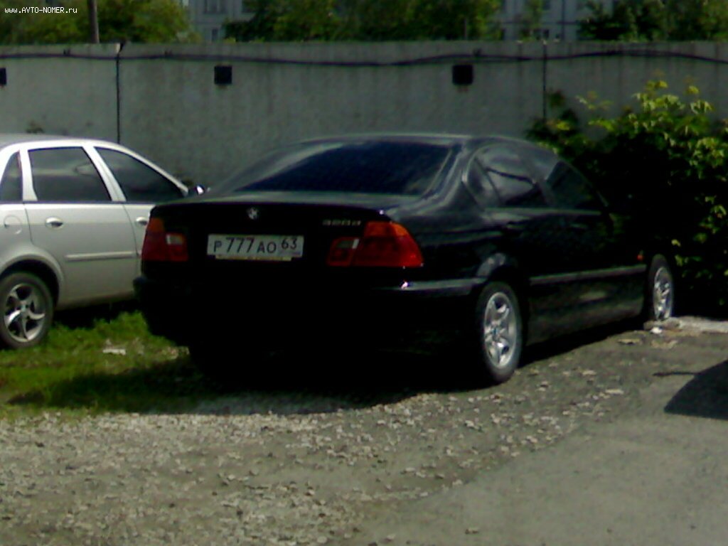 р 777 ао 63, BMW 3 Series 4th gen Sedan (E46), 1998–2005