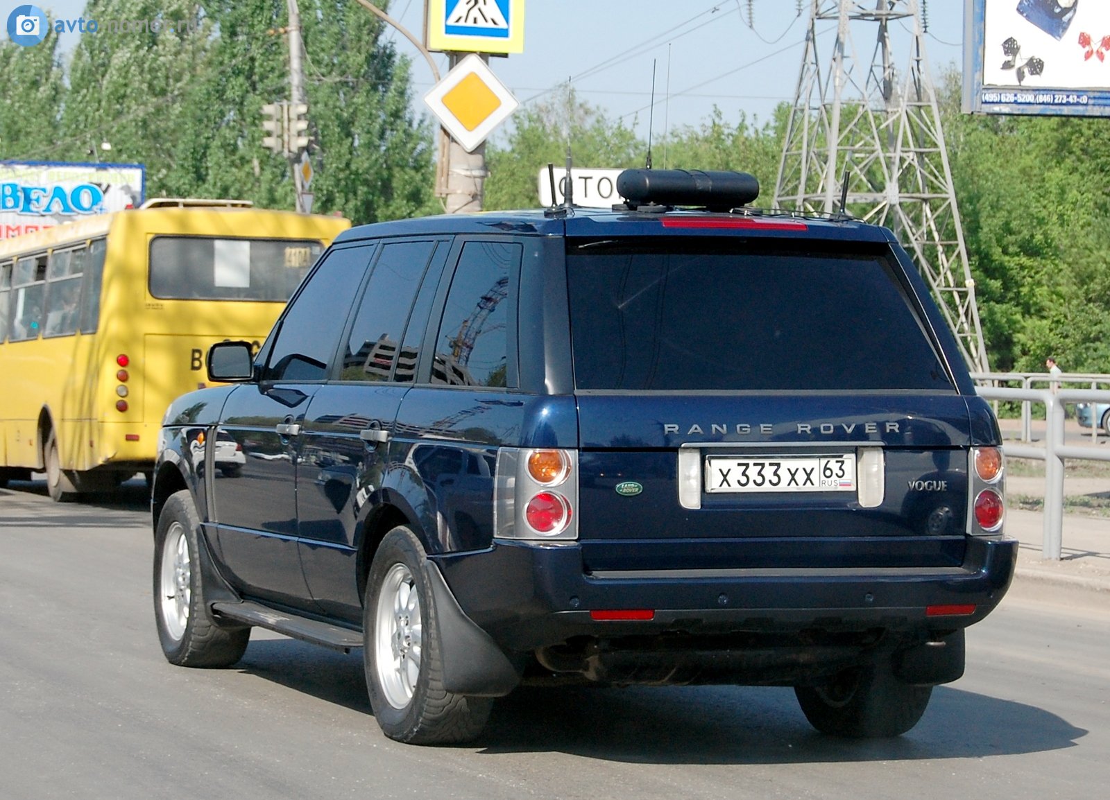 х 333 хх 63, Land Rover Range Rover 3rd gen (L322), 2002–2012