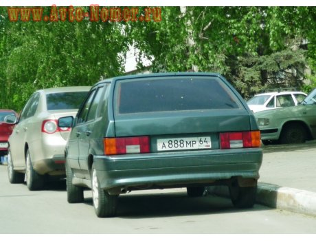 а888мр64, Lada (VAZ) 2114