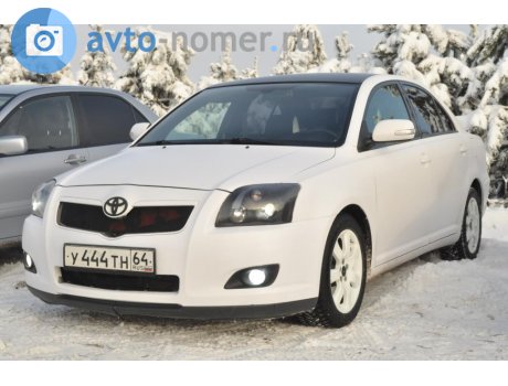 у444тн64, Toyota Avensis