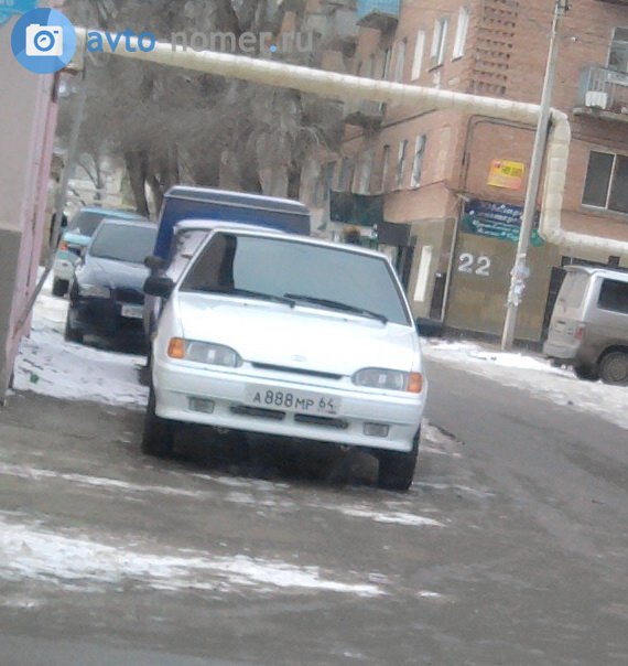 а 888 мр 64, Lada (VAZ) 2114 