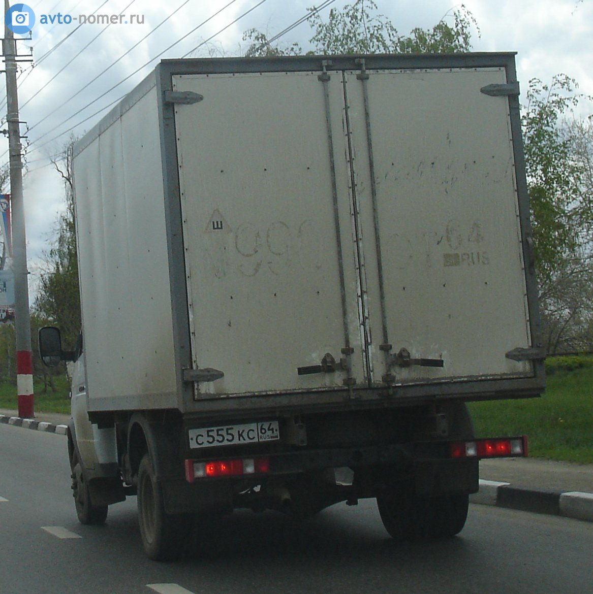 с 555 кс 64, GAZ 3302 ГАЗель 2-3302 Single Cab, facelift, 2003–