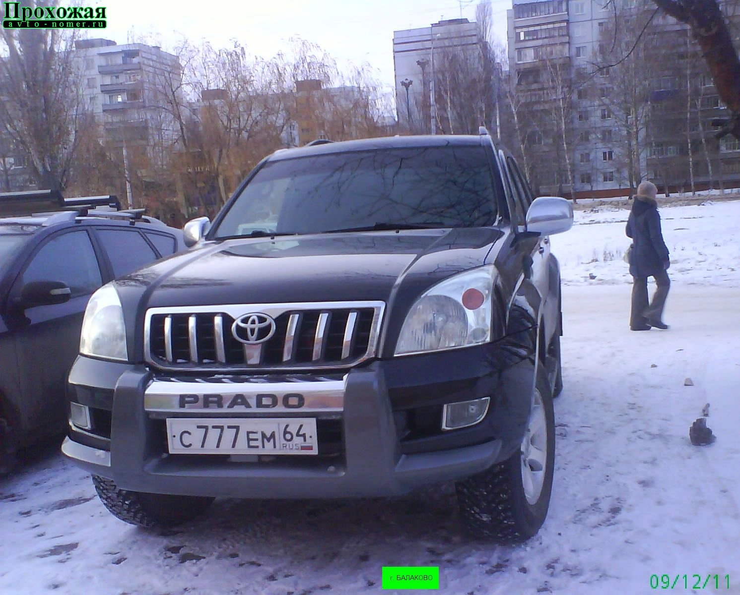с 777 ем 64, Toyota Land Cruiser Prado 3rd gen 5-door SUV (J120), 2002–2009