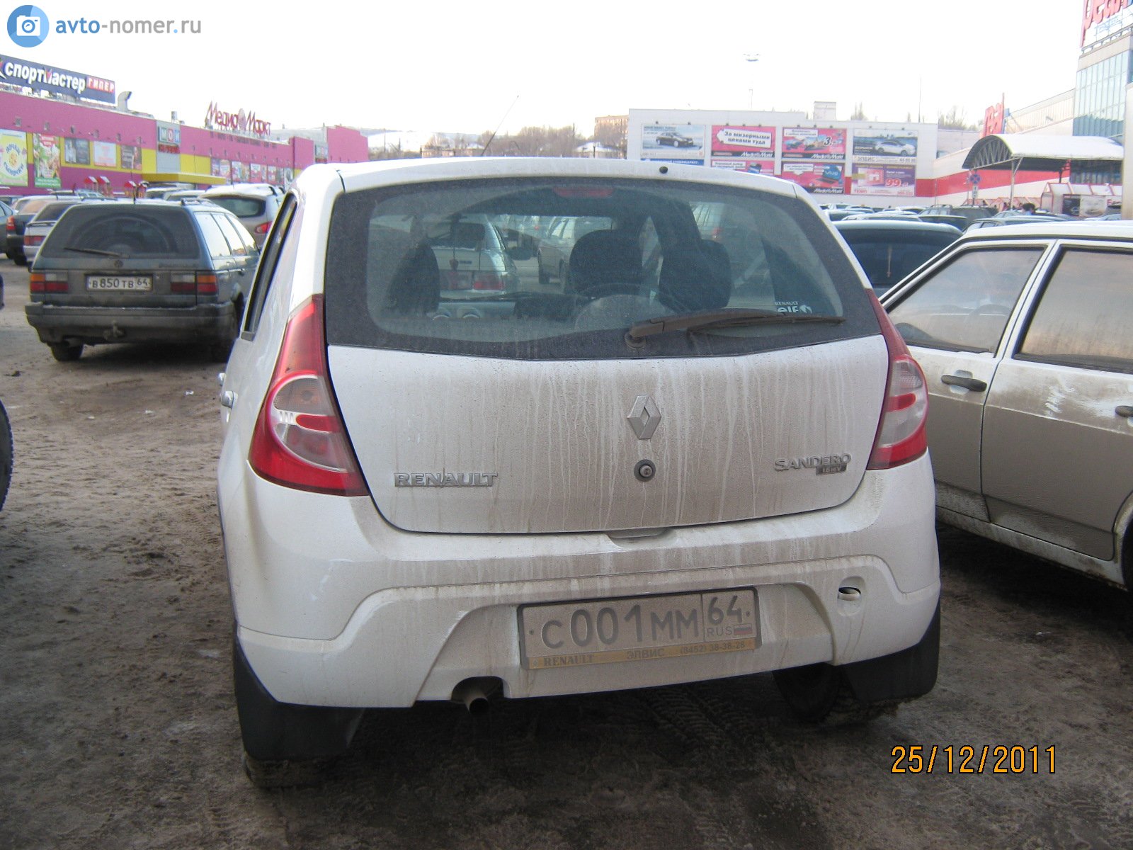 с 001 мм 64, Renault Sandero 