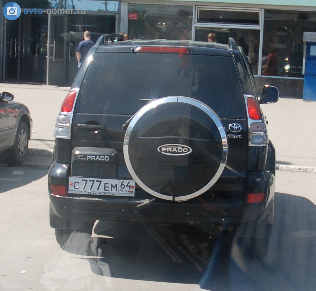 с 777 ем 64, Toyota Land Cruiser Prado 3rd gen 5-door SUV (J120), 2002–2009