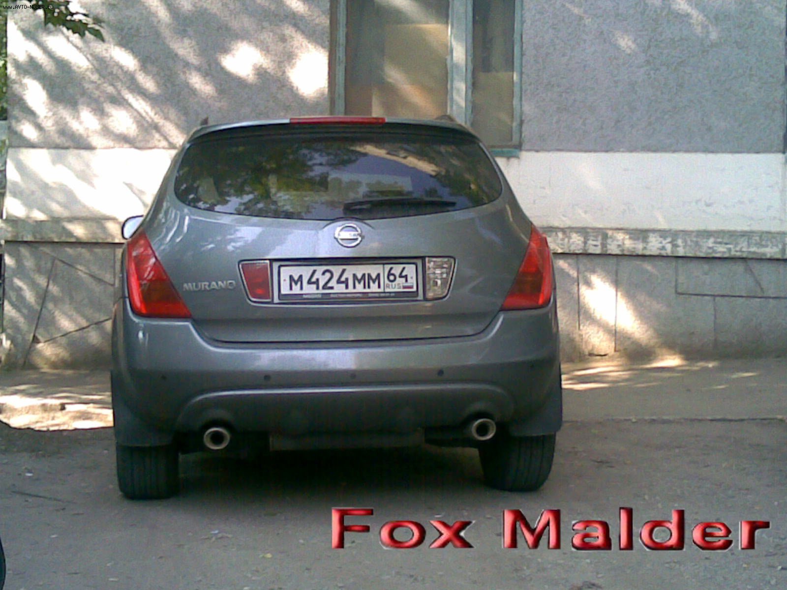 м 424 мм 64, Nissan Murano 1st gen (Z50), 2002–2007