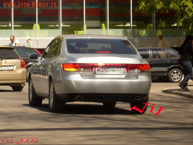 м 390 мм 64, Hyundai Grandeur 4th gen (TG), 2005–2011