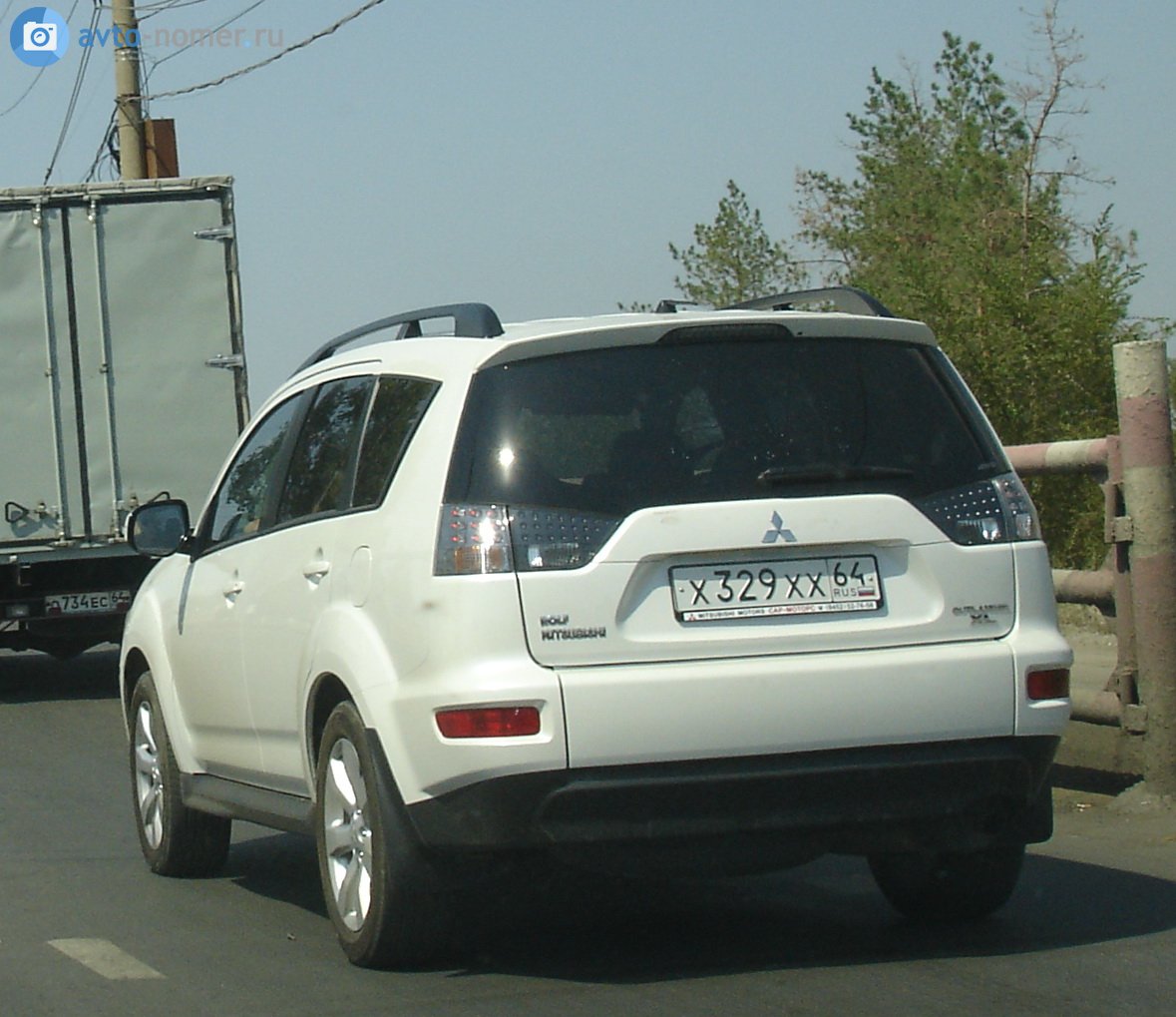 х 329 хх 64, Mitsubishi Outlander 2nd gen (XL) (CW/ZG/ZH), 2005–2013