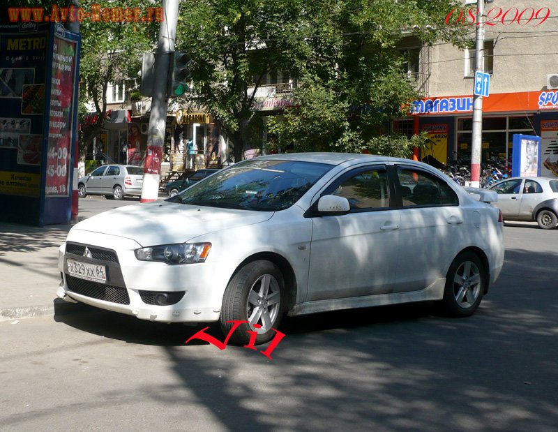 х 329 хх 64, Mitsubishi Lancer 