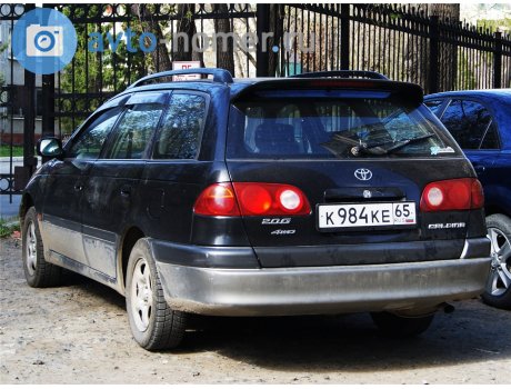 к984ке65, Toyota Caldina