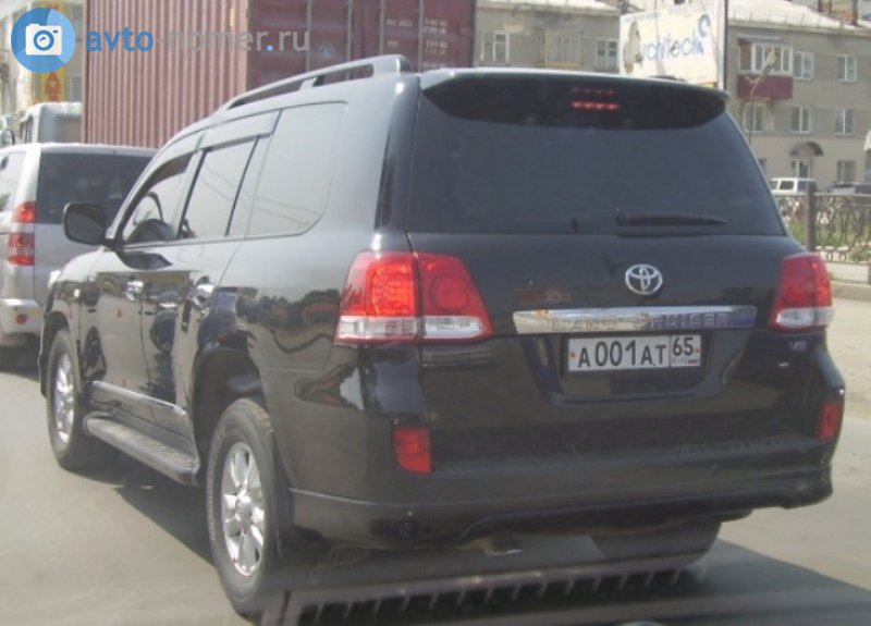а 001 ат 65, Toyota Land Cruiser 200 (J200), 2007–2011