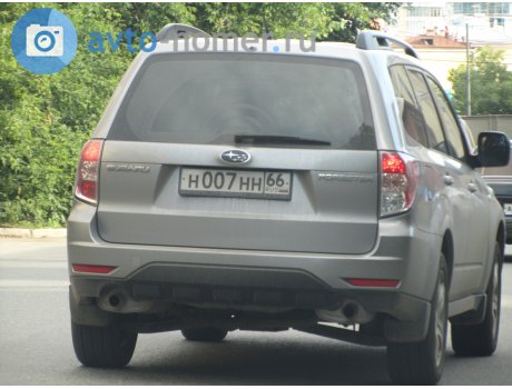 н007нн66, Subaru Forester