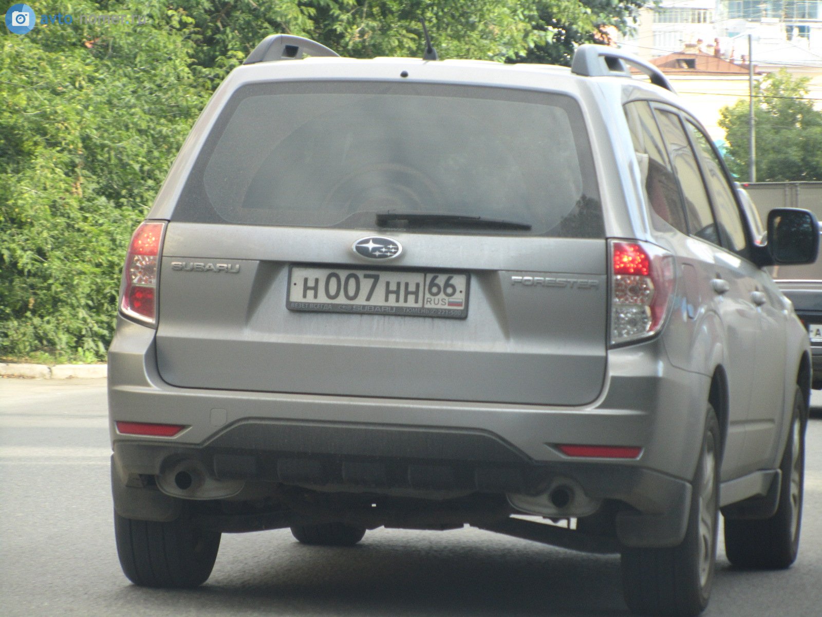 н 007 нн 66, Subaru Forester 3rd gen (SH), 2008­–2013