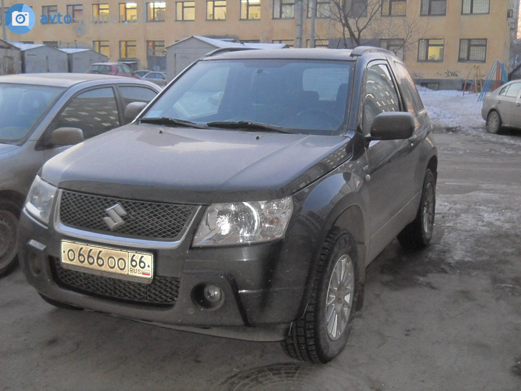 о 666 оо 66, Suzuki Grand Vitara 2nd gen 5-door SUV (JT), 2005–2017