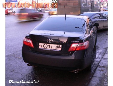 т001тт68, Toyota Camry