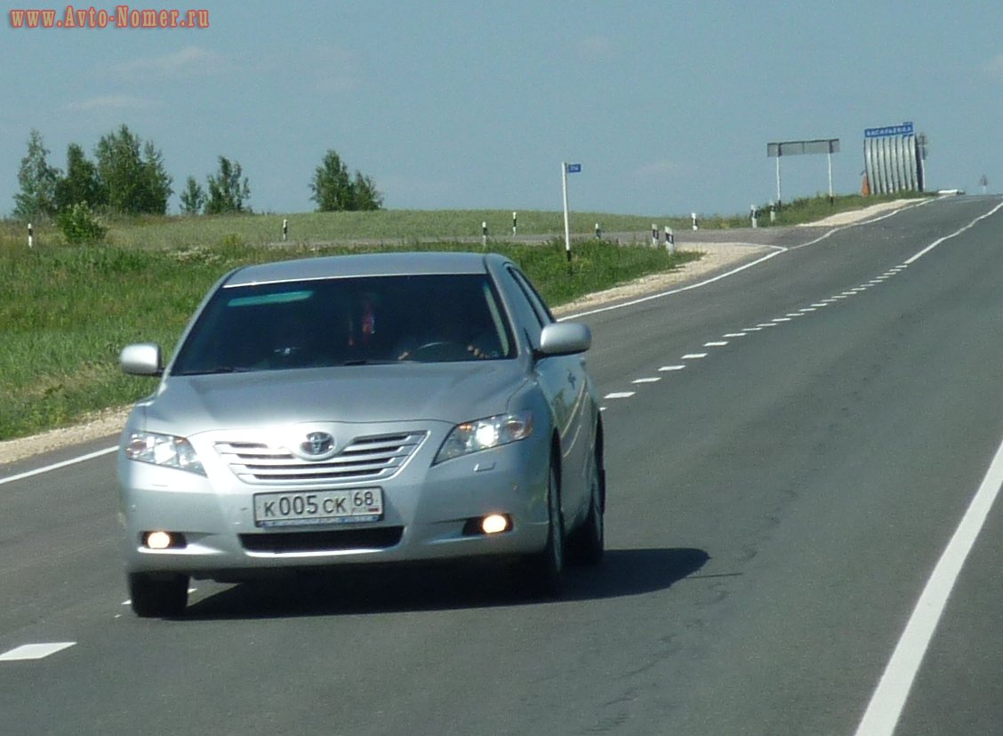 к 005 ск 68, Toyota Camry 6th gen (XV40; Global-market), 2006–2011