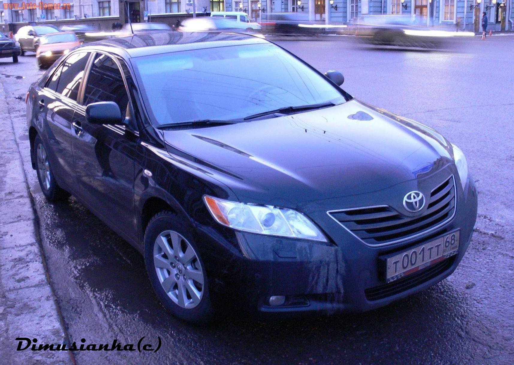 т 001 тт 68, Toyota Camry 6th gen (XV40; Global-market), 2006–2011