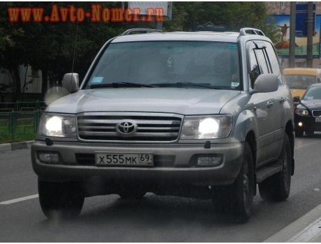 х555мк69, Toyota Land Cruiser