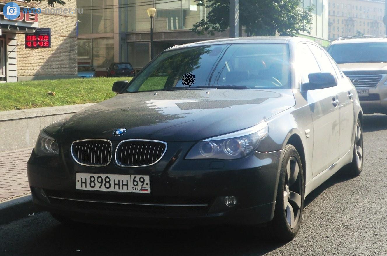 н 898 нн 69, BMW 5 Series 5th gen Sedan (E60), 2003–2010