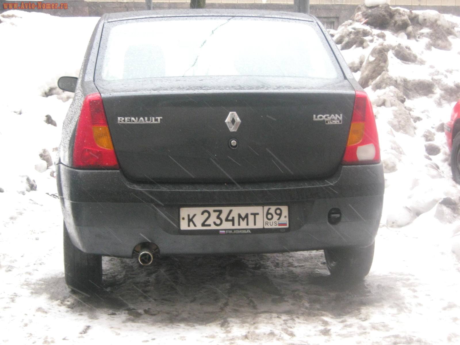 к 234 мт 69, Renault Logan 1st gen Sedan (LS0*/LS1*), 2004–2009