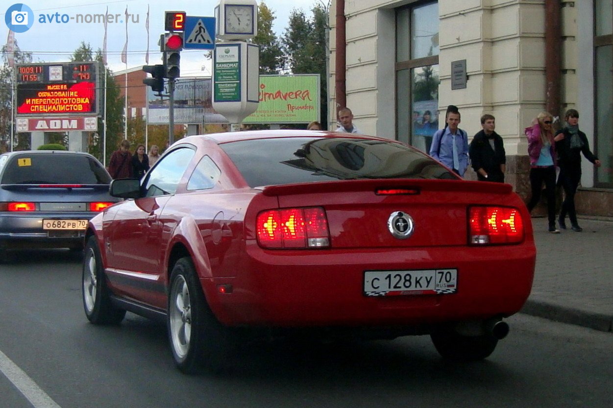 с 128 ку 70, Ford Mustang 5th gen 2-door Coupé (S197), 2004–2009