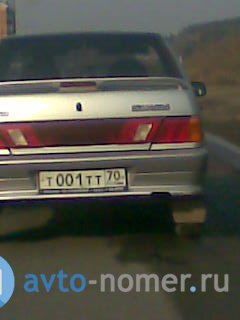 т 001 тт 70, Lada (VAZ) 2115 