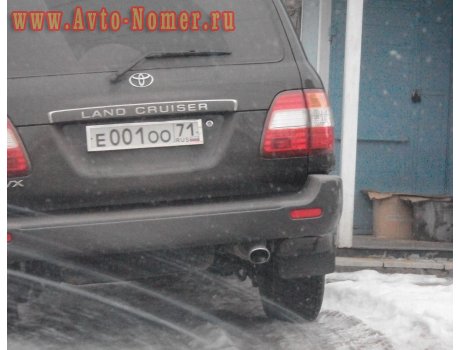 е001оо71, Toyota Land Cruiser