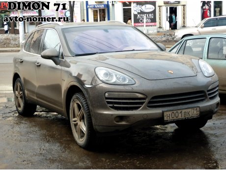 н001вк71, Porsche Cayenne