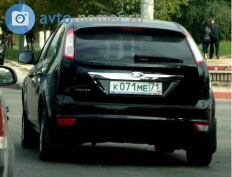 к071ме71, Ford Focus