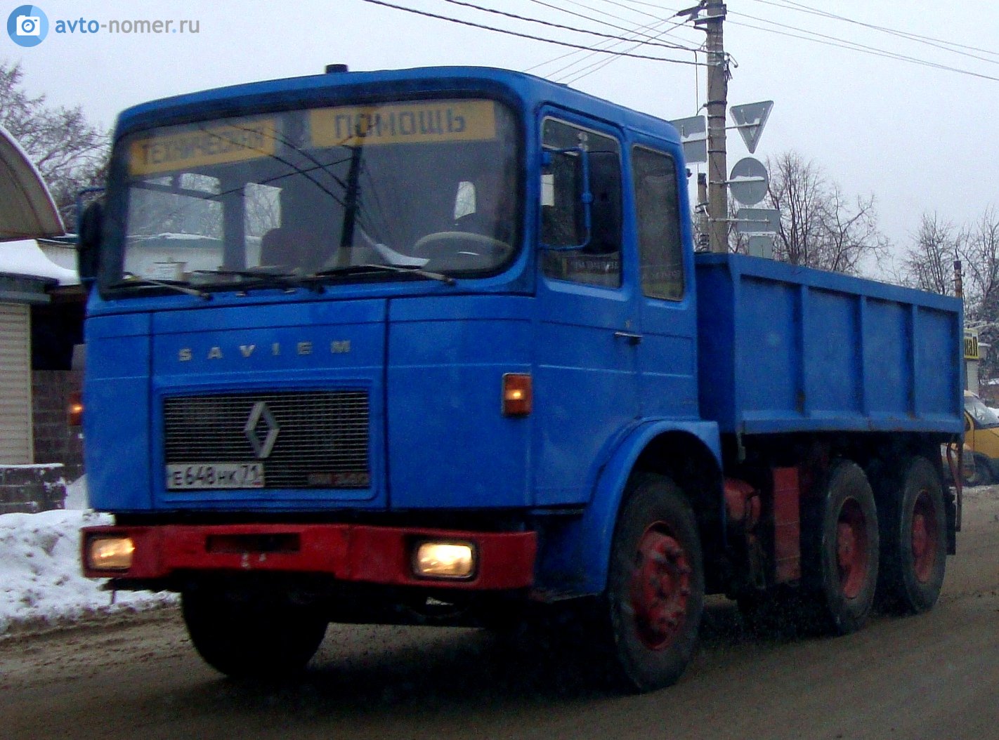 е 648 нк 71, Renault SAVIEM SM-Series 
