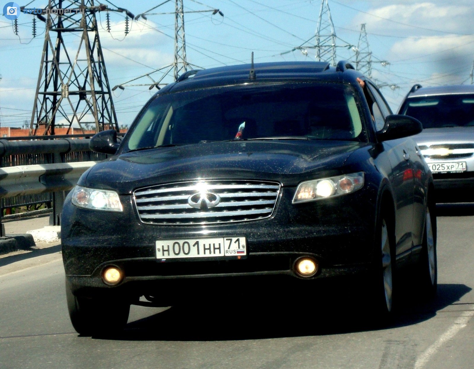 н 001 нн 71, Infiniti QX70/FX-Series 1st gen FX (S50), 2003–2008