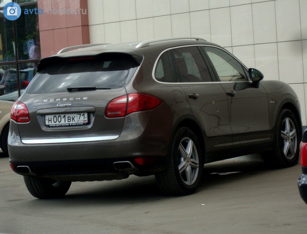 н 001 вк 71, Porsche Cayenne 2nd gen (958; 92A), 2010–2014