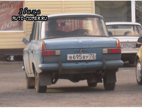 в695ву72, Izh Москвич-408/412 (Moskvich-408/412)
