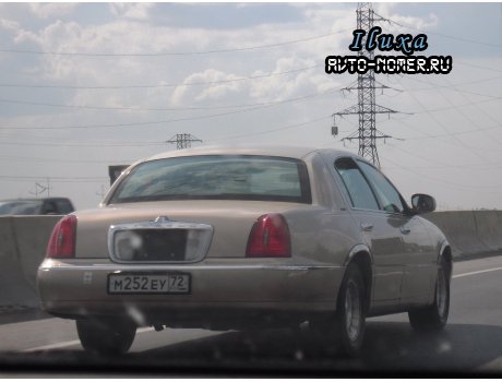 м252еу72, Lincoln Town Car