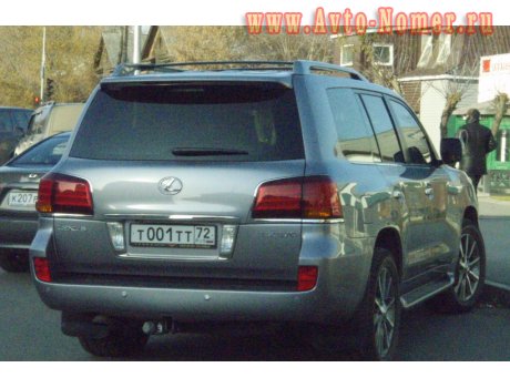 т001тт72, Lexus LX