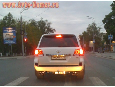 т999тт72, Toyota Land Cruiser