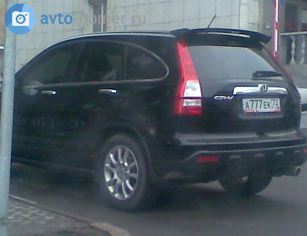 а 777 ек 72, Honda CR-V 