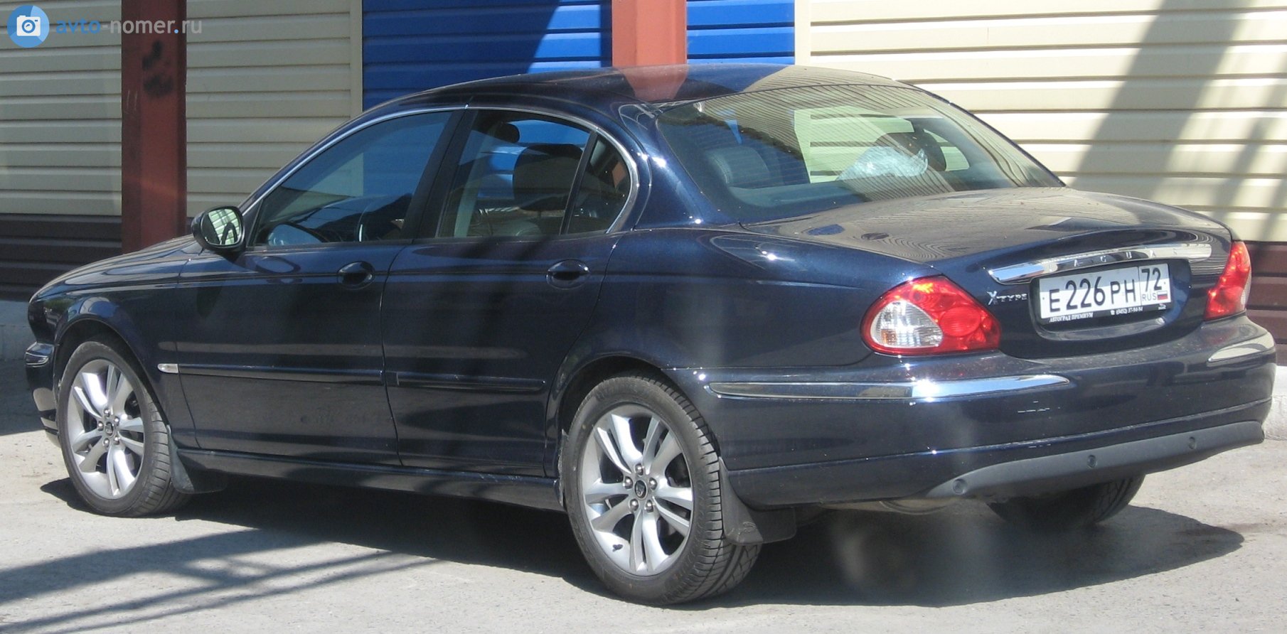 е 226 рн 72, Jaguar X-Type 1st gen Sedan (X400), 2001–2009