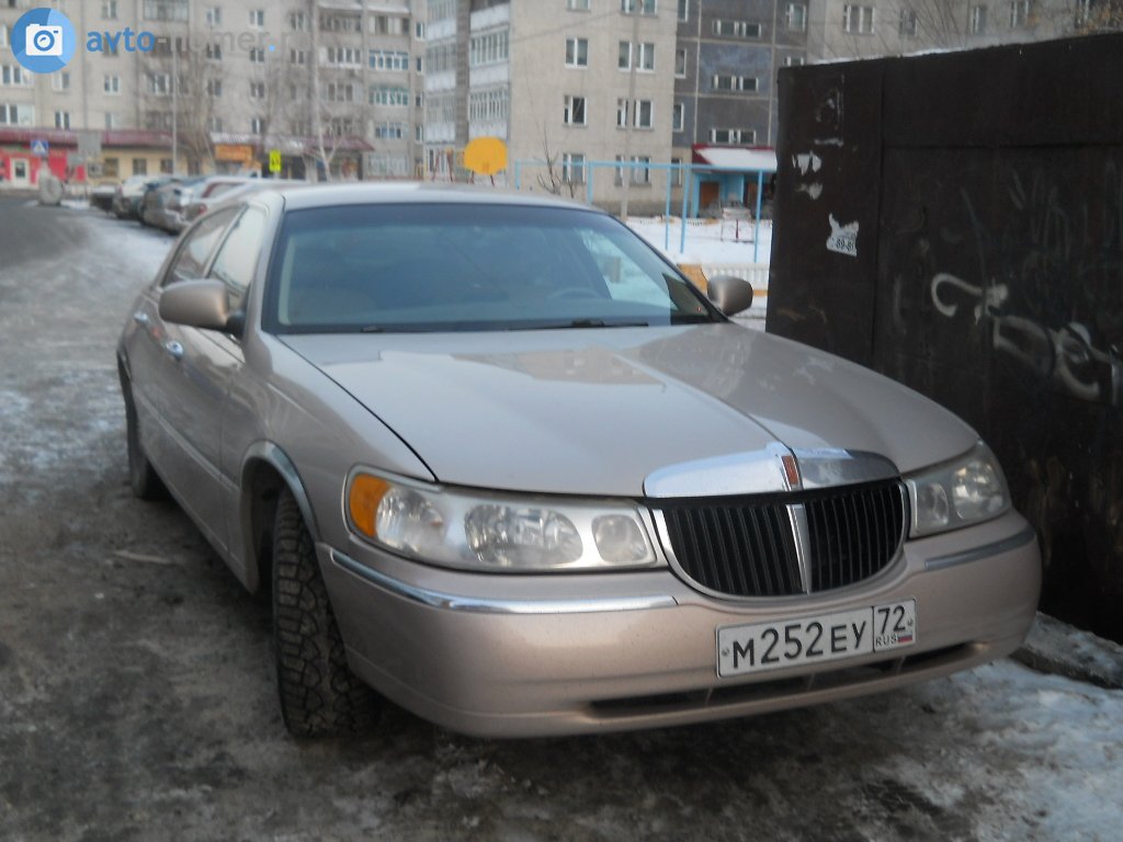 м 252 еу 72, Lincoln Town Car 3rd gen (FN145), 1997–2003