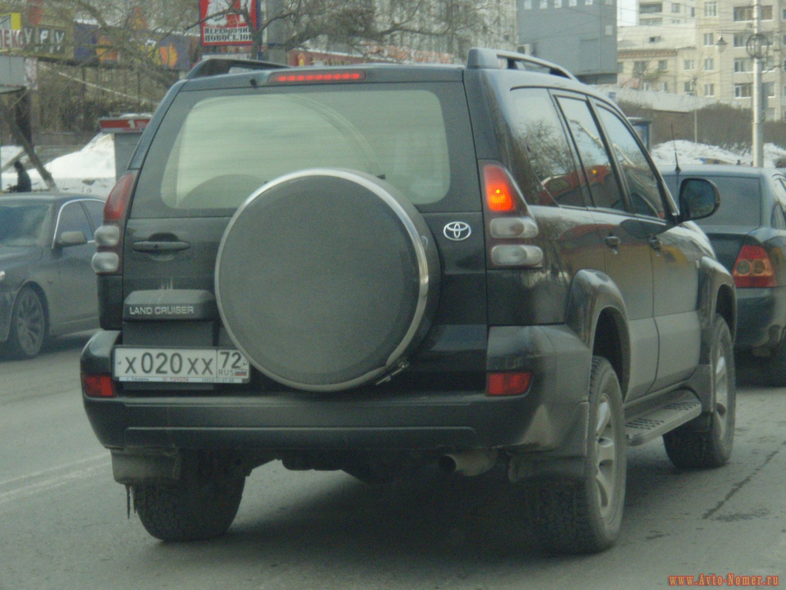 х 020 хх 72, Toyota Land Cruiser Prado 3rd gen 5-door SUV (J120), 2002–2009
