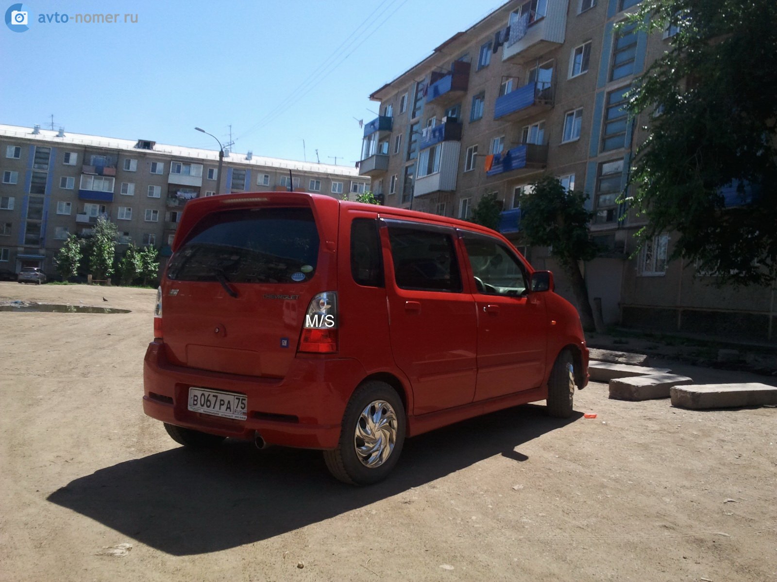 в 067 ра 75, Chevrolet MW 1st gen (MA63S/MA64S/MA34S; JP-market), 2001–2010