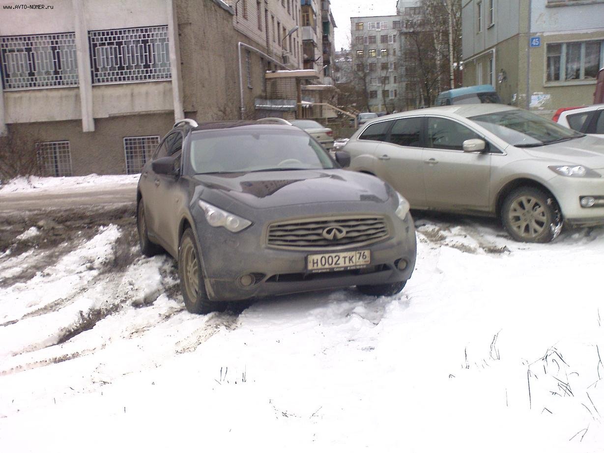 н 002 тк 76, Infiniti QX70/FX-Series 2nd gen FX/QX (S51), 2008–2017