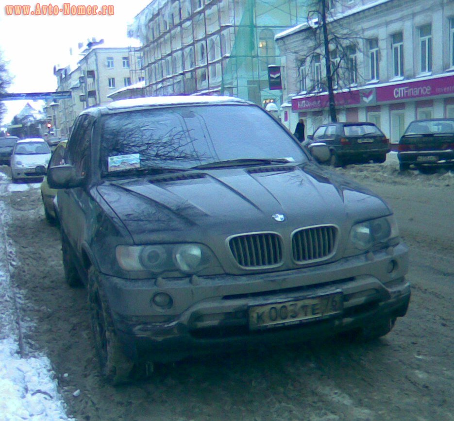 к 003 те 76, BMW X5 1st gen (E53), 1999–2006