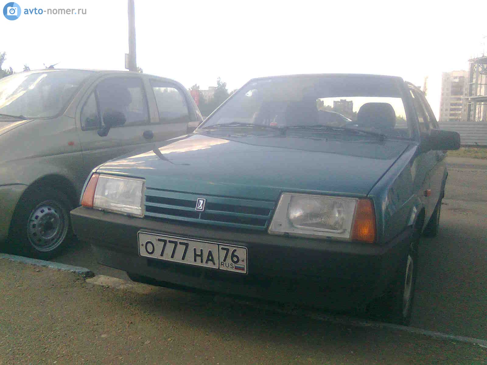 о 777 на 76, Lada (VAZ) 2109 2109 Спутник (Samara/Forma/Sputnik), 1987–2004 (–2011 for others)