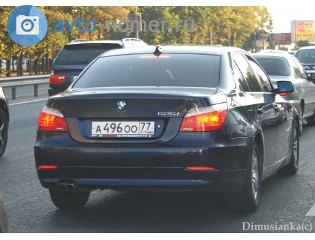 а496оо77, BMW 5 Series