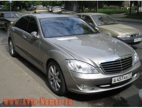 а457аа77, Mercedes-Benz S-Klasse