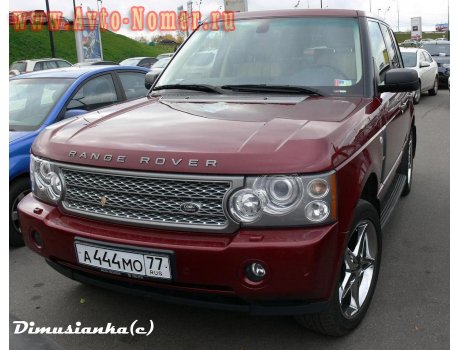 а444мо77, Land Rover Range Rover