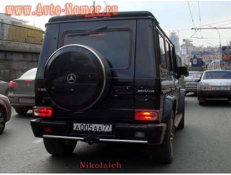 а005аа77, Mercedes-Benz G-Klasse